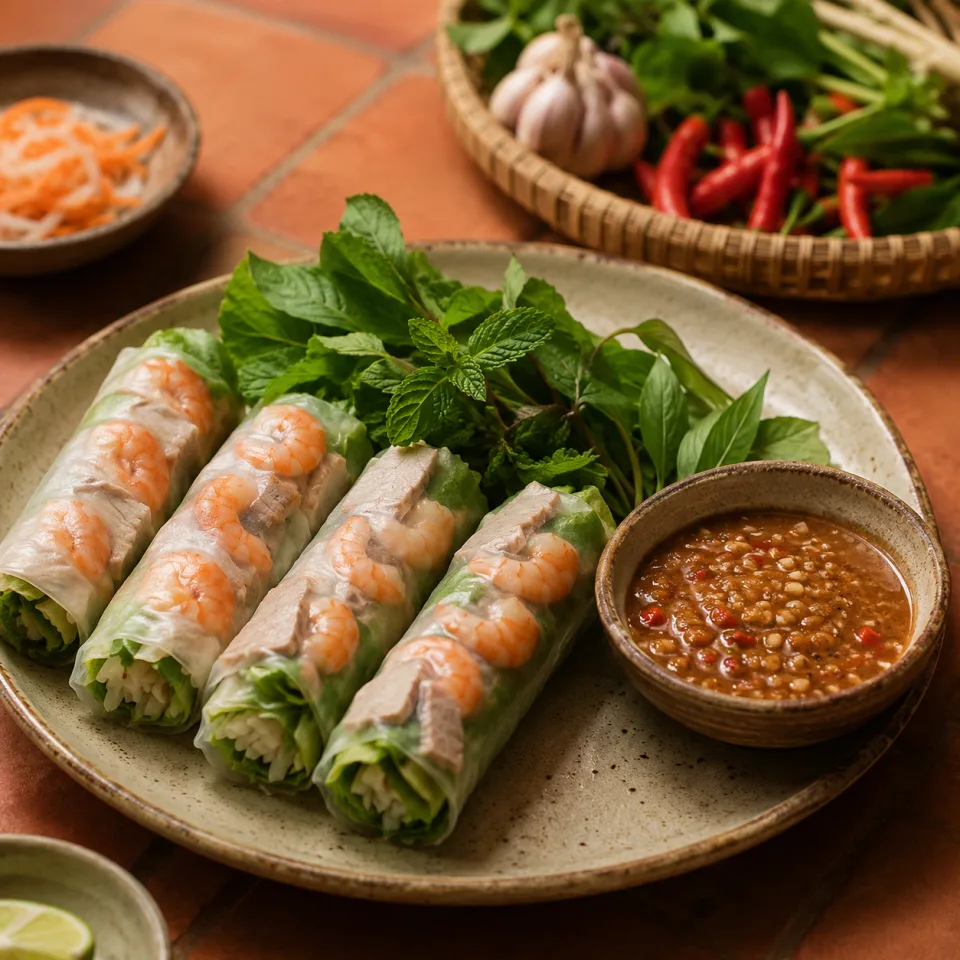 Bàn ăn tại Đinh Thị Danh